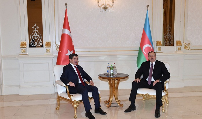 Azerbaijani president, Turkish PM held one-on-one meeting - PHOTOS