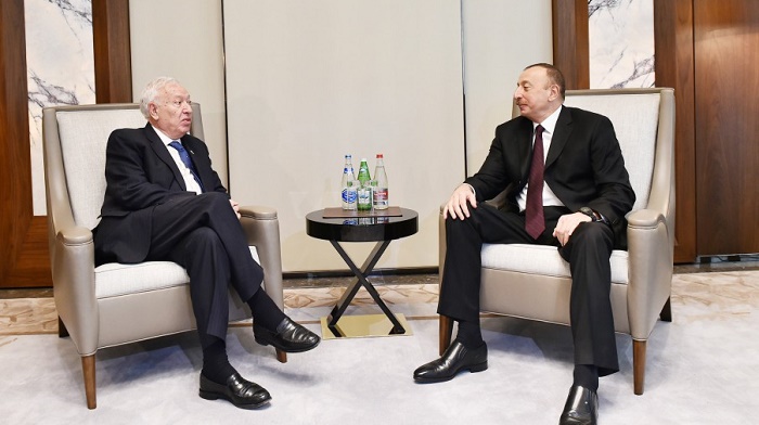 Azerbaijani president, Spanish FM discuss Karabakh conflict