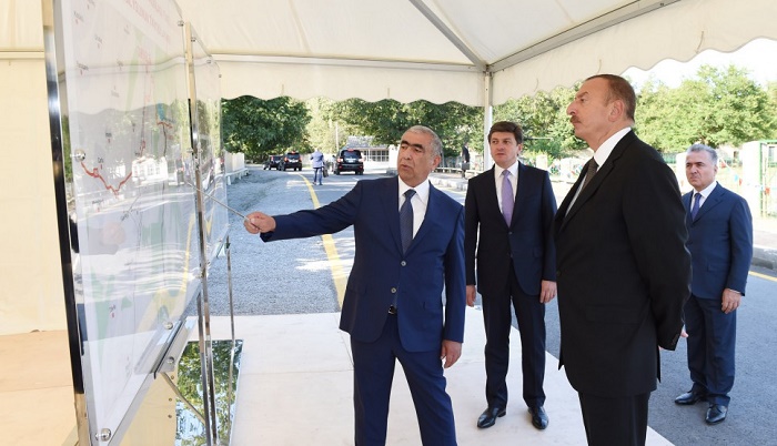 President attends opening of Nohurgishlag-Tuntul-Yengije highway