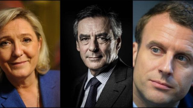 France: Le Pen (25%) devancerait Macron (21%) et Fillon (20%) - Opinionway