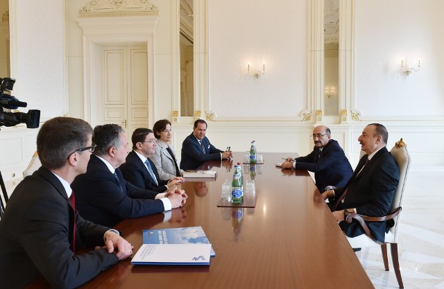 President Ilham Aliyev receives a delegation led by Secretary-General of UNWTO