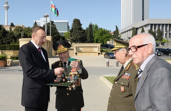 Hoy el presidente se  encuentra con  los veteranos