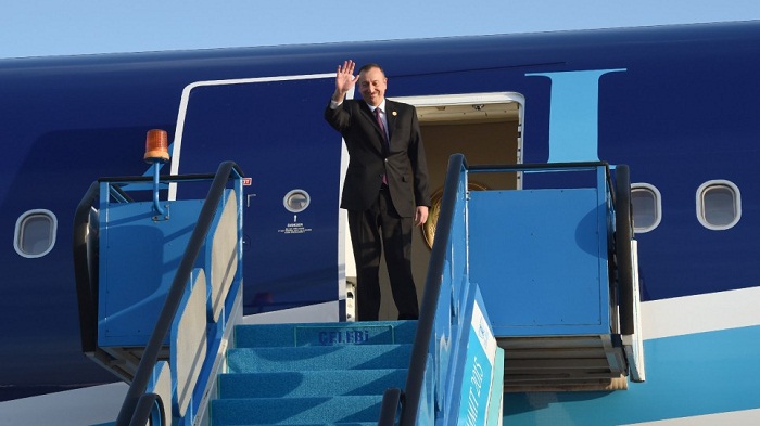 President Ilham Aliyev ended his working visit to Turkey