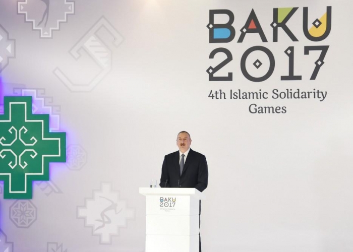 Ilham Aliyev: Azerbaijan made additional contribution to its policy through sports

