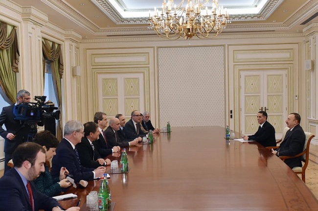 Azerbaijani President receives delegation led by Executive Director of American Jewish Committee