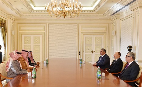 Ilham Aliyev receives delegation led by president of Islamic Solidarity Sports Federation