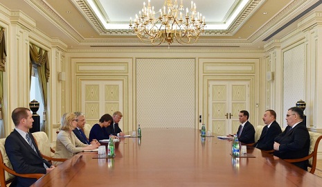 Ilham Aliyev receives delegation led by Belgian deputy PM
