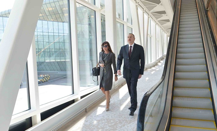 President Ilham Aliyev, his spouse attending 7th UNAOC Global Forum