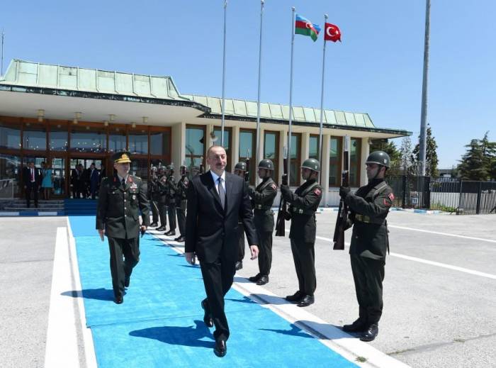Le président Ilham Aliyev termine sa visite en Turquie