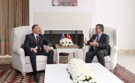 Azerbaijani president meets with Turkish counterpart