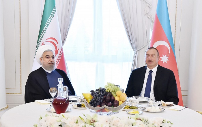 Reception held for Rouhani on behalf of Azerbaijan’s president