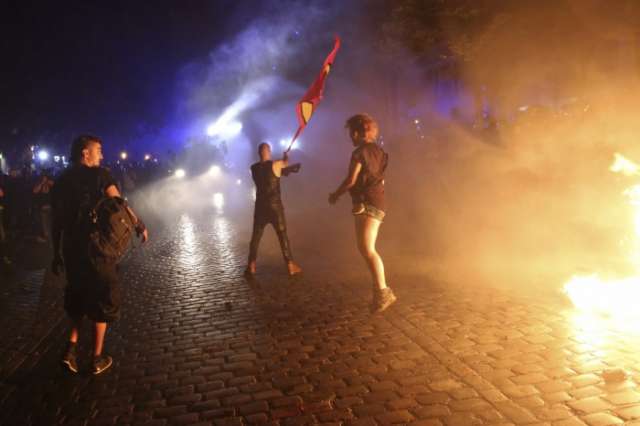 Protesters seek to impede summit as G-20 gets underway in Hamburg
