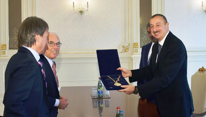 IOC awards President of Azerbaijan - PHOTOS