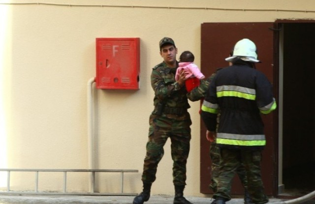 Bakıda azyaşlı xilas edilib