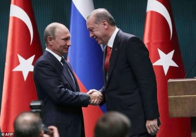 Syria on agenda as Putin and Erdogan meet in Russia
