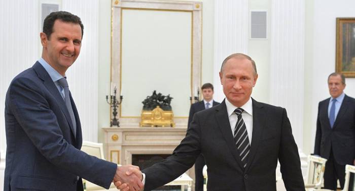 El Kremlin informa sobre la reunión entre Putin y Asad que tuvo lugar en Sochi