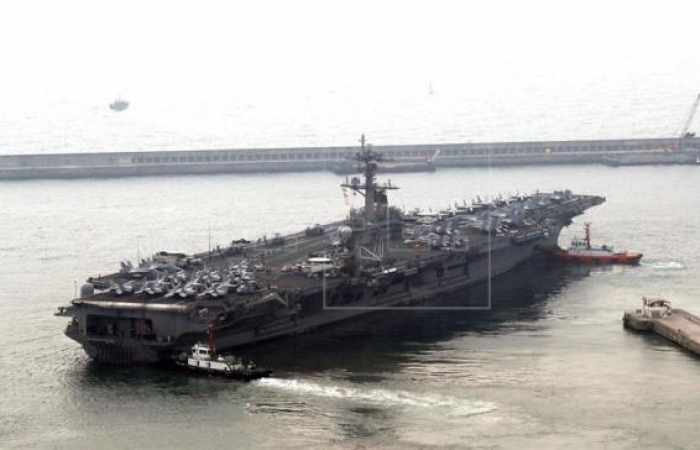 El envío de portaaviones refleja la inquietud de EEUU con Pyongyang, según Seúl