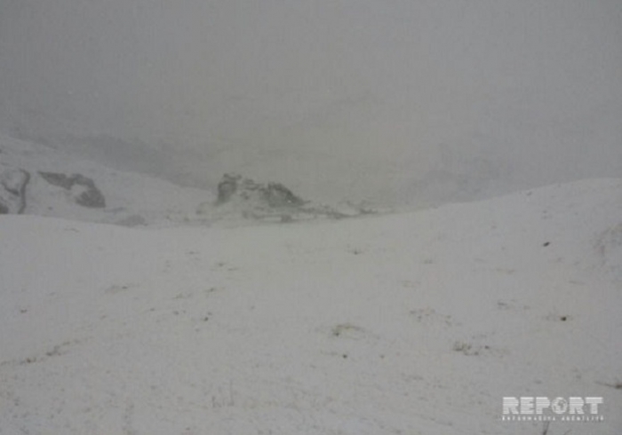 First snowfall in Azerbaijan - PHOTOS