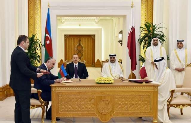 Azerbaijan, Qatar sign documents