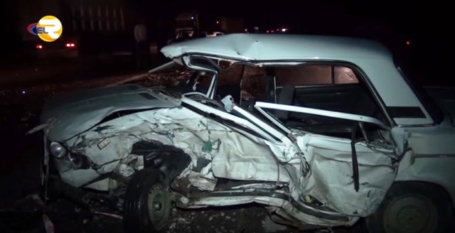 Yevlaxda qəza, 3 yaşlı uşaq öldü - Video