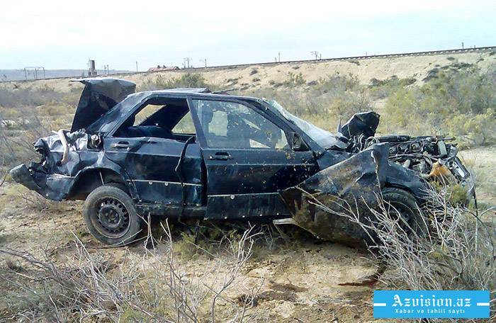 Ötən günün yol qəzaları: 1 ölü, 8 yaralı