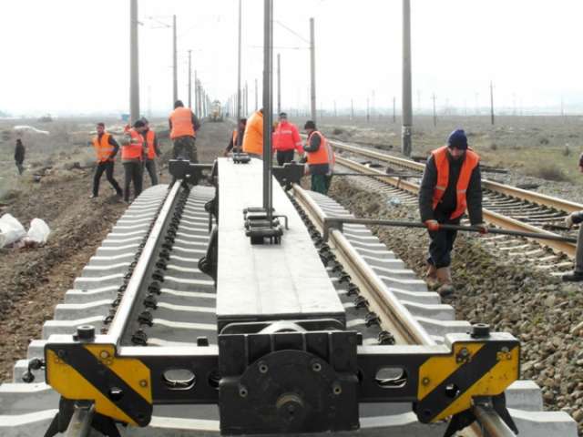 Overhaul of Baku-Boyuk Kasik railway section launched
