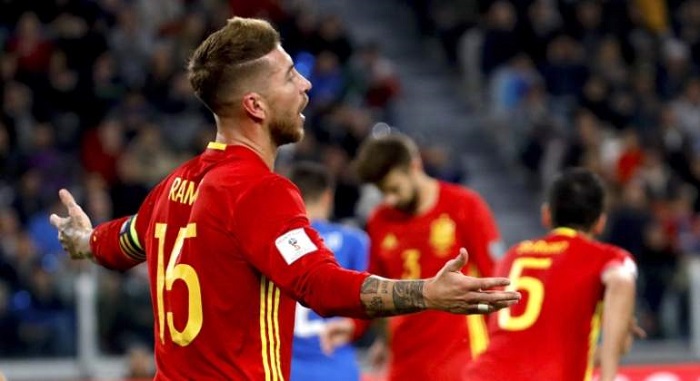 Sergio Ramos enreda a España contra Italia
