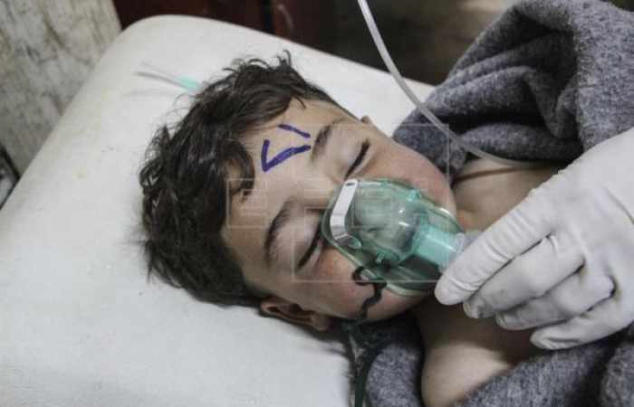 Rusia dice que la aviación siria bombardeó un arsenal de armas tóxicas de rebeldes