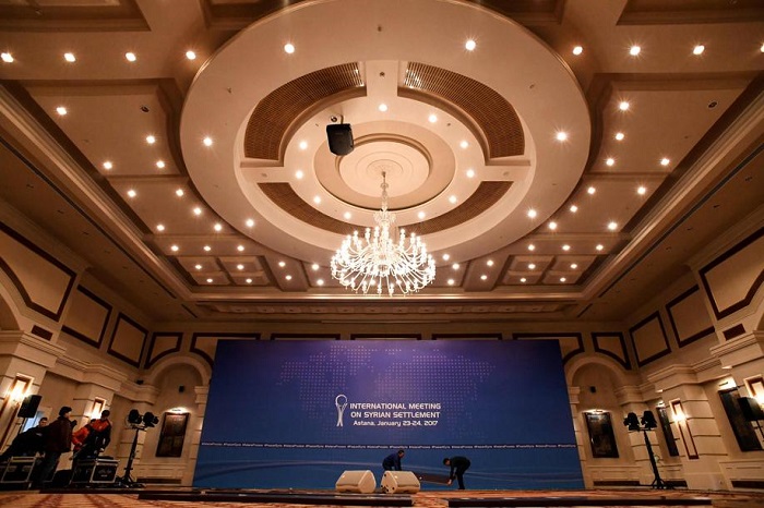 La délégation des rebelles syriens est arrivée à Astana