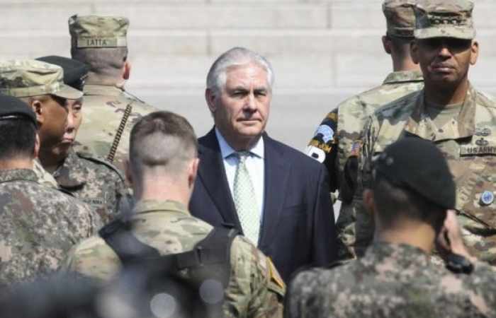 Tillerson: Military action against North Korea 'an option'