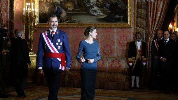 El Rey de España pide “no escatimar esfuerzos“ en la lucha contra el terrorismo