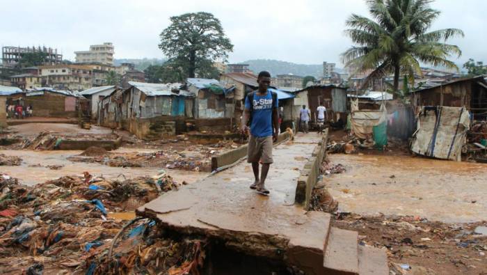Inondations en Sierra Leone: au moins 19 corps retrouvés en Guinée
