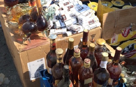 Batch of Armenian brandy destroyed in Baku