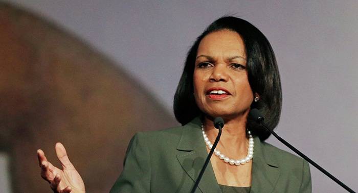 Condoleezza Rice podría convertirse en la representante de EEUU para los Balcanes