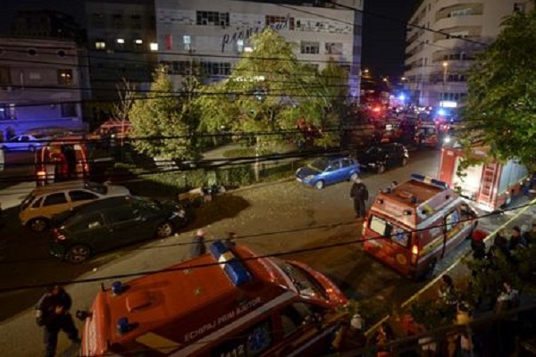 Romanian nightclub fire leaves 27 dead, 155 injured