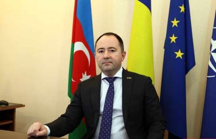 Romanian ambassador talks FIG World Cup in Baku

