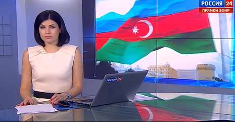 `Rossiya 24` bayrağımızı belə göstərdi - VİDEO