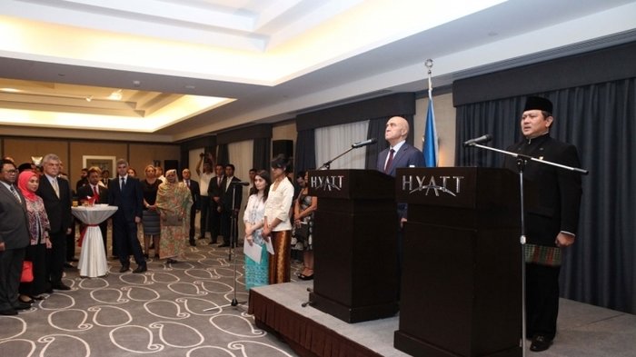 Baku hosts an official reception on the 71st anniversary of Indonesian independence