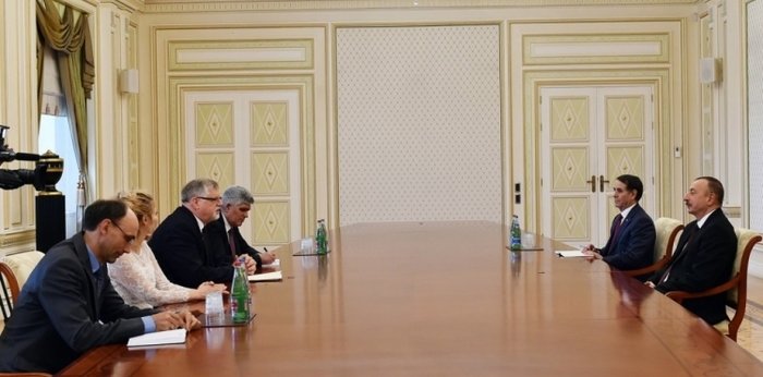 President Aliyev, EU special representative mull Karabakh conflict