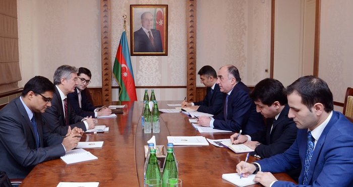 Azerbaijan`s FM meets Secretary General of ECO