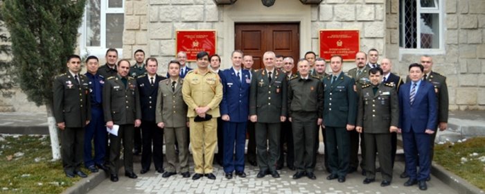 Foreign military attaches visit International Military Cooperation Department