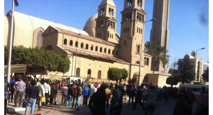 Blast near Cairo Coptic cathedral kills at least 24- UPDATED, VIDEO