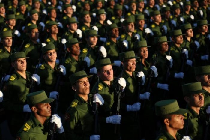 Cuba puts on show of strength as Trump inauguration nears