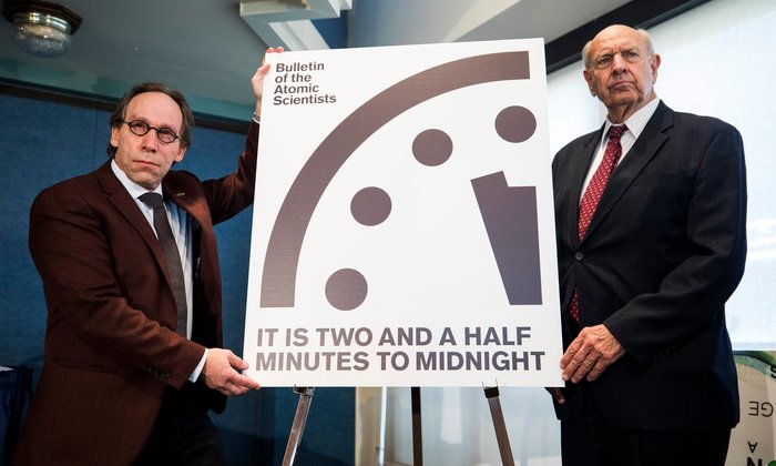 Doomsday Clock closer to midnight in wake of Donald Trump election