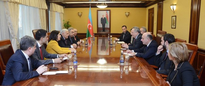 Greek FM visits Parliament of Azerbaijan
