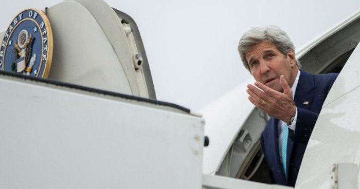 Kerry in Brussels offers support after attacks