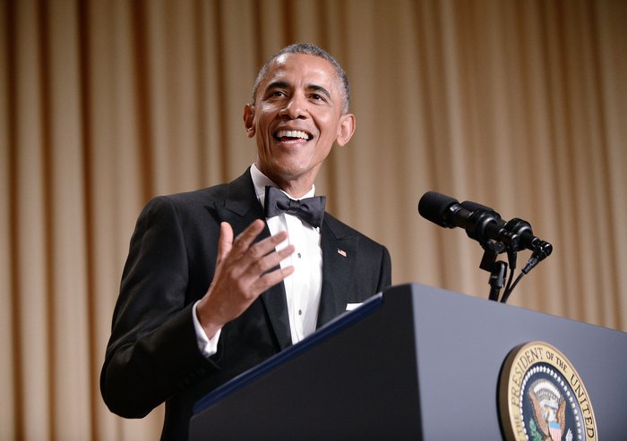 Obama ` s best jokes from his last White House correspondents ` dinner - VIDEO