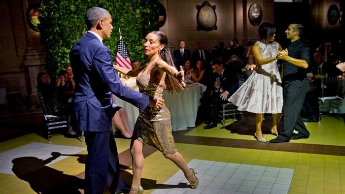 President Obama invited to tango in Argentina - VIDEO