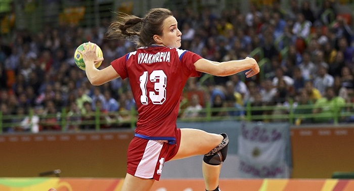 Rusia se impone a Argentina en el torneo de balonmano femenino en Río 2016.