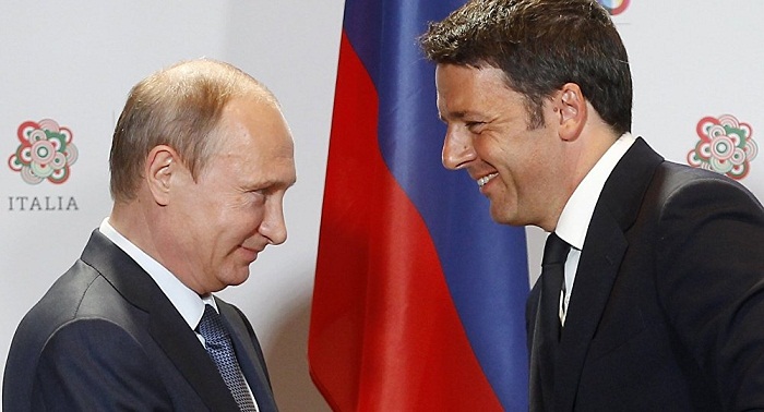 L`Italie ne veut pas de sanctions contre la Russie